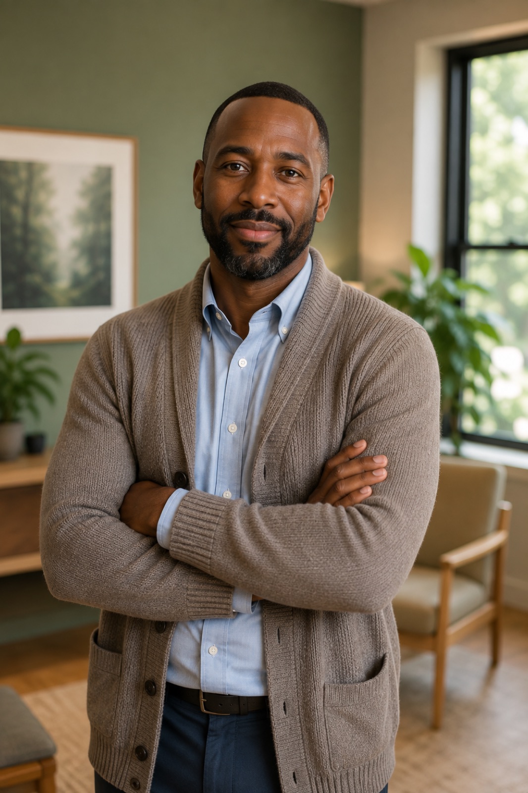 A portrait of a Trinity Care clinician